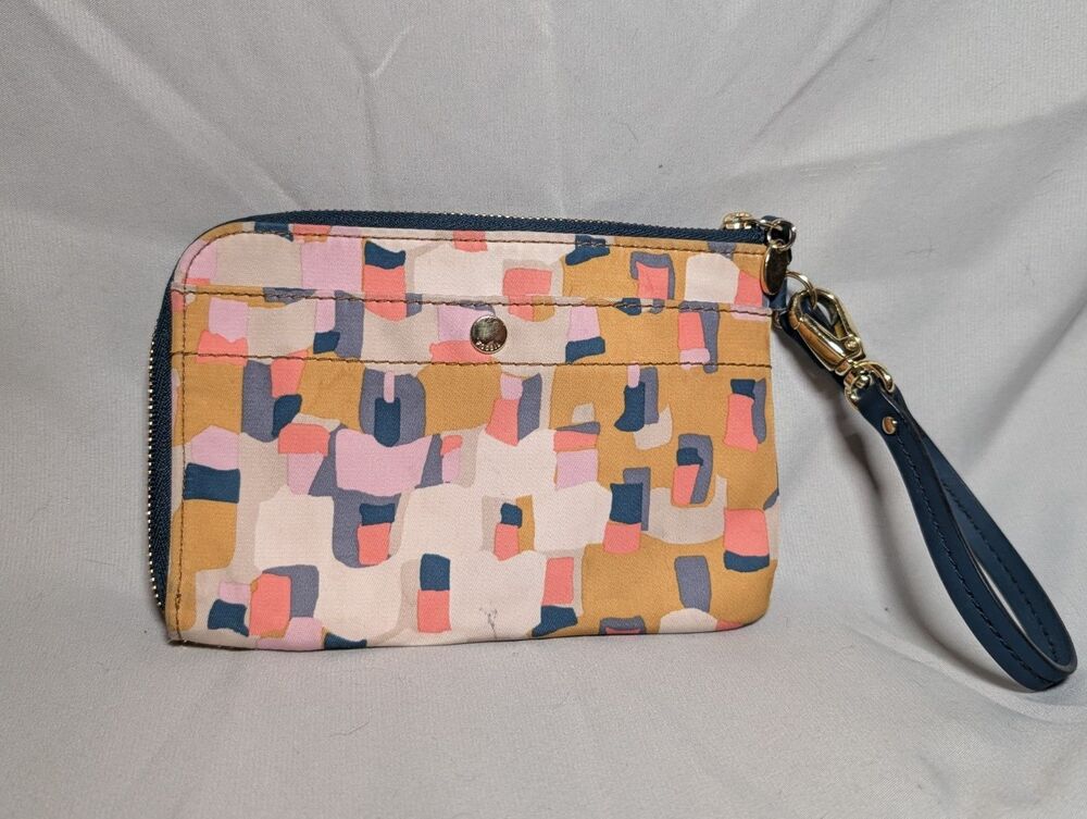 Fossil Keyper Women's Multicolor Carryall Wristlet Wallet